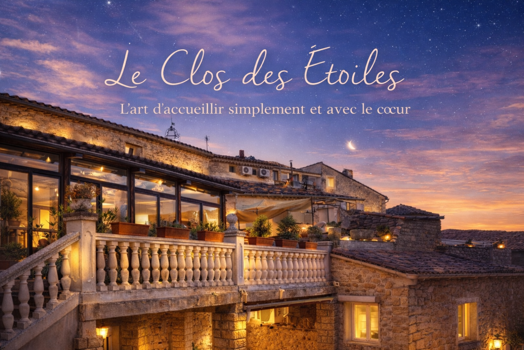 Le Clos des étoiles ciel étoilé terrasse
