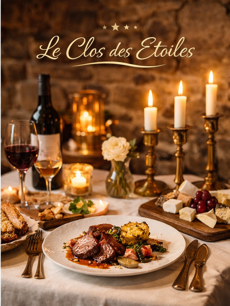 table_hotes_elegante Clos des Etoiles
